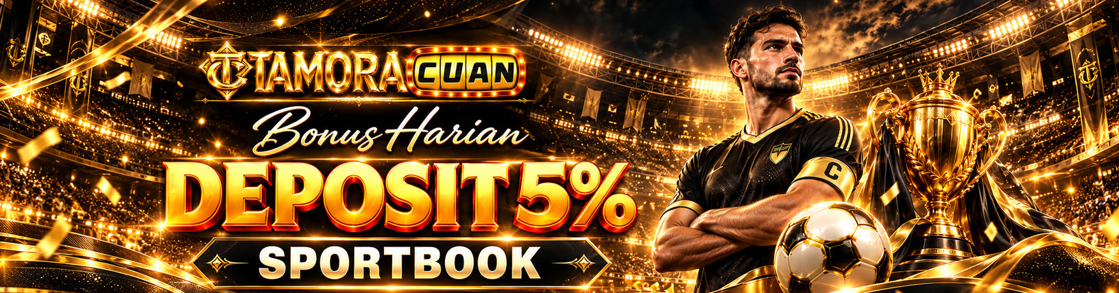 BONUS DEPOSIT SPORTBOOK 5%